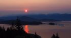 Smoky skies cover Metro Vancouver with air quality advisory in effect