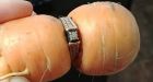 'It still fits': Diamond ring missing since 2004 turns up on garden carrot