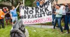Protesters pull down Confederate monument