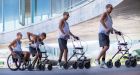 Spinal-cord stimulation allows three paralyzed men to walk with assistance