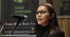 Indigenous water activist Autumn Peltier speaks at UN sustainability forum