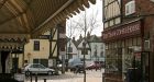 Three teenagers arrested Hitchin Hertfordshire coughing in pensioner's face black eye