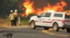 Firework at gender reveal party triggers large wildfire in California