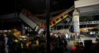 Elevated section of subway collapses in Mexico City; officials say children among the 23 dead