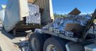 Coquitlam traffic: Beer cans on Mary Hill Bypass