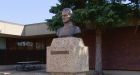 Alberta journalist charged with mischief in vandalism of controversial statue