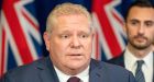 Ford says he will rescind controversial bill if Ontario education workers end strike action