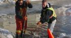 Prince George considers melting ice jam with hot water