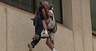 High drama: dangling Edmonton window washers rescued