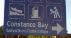Illicit sign points to village's 'charms'