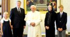 Harper introduces family to Pope at Vatican