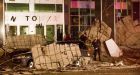 Violent storm damages Edmonton's CN Tower