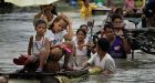 Second storm slams into the Philippines