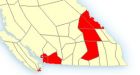 Rainfall warnings issued in B.C.