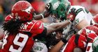 Stampeders, Roughriders battle to incredible OT draw