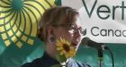 Green leader fighting for job