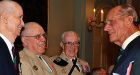 Cameron Highlanders of Ottawa meet Prince Philip