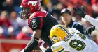Calgary stampedes Eskimos again