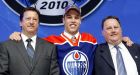 Hall scores 1st NHL goal in Oilers' loss
