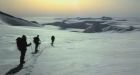 Que. man climbs 7 mountains for charities