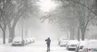 Storms dump snow on U.S. Midwest, head for Canada
