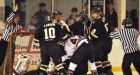 Hockey brawl brings 22 game suspensions