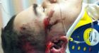 Dad livid after son nearly killed over cell