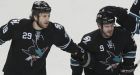 Sharks take 2-0 lead back to Detroit