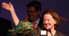 Upset win for Alison Redford