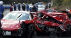 Japan Ferrari crash: $4 million smash takes out nine supercars... and a Toyota Prius 