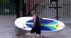 Belfast's knight on a shiny surfboard