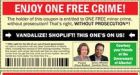 Mock �no-prosecution' coupons draw Alberta government's ire
