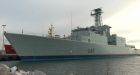 HMCS Athabaskan left with six punctures after tugboat crash