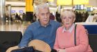 This middle-class couple are living in Heathrow airport after losing their �500,000 home