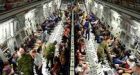 Canadian plane delivers aid to Nepal, picks up angry passengers