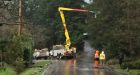 B.C. storm brings high wind warnings, 2,000 users have no power
