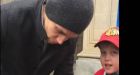 Mom thanks Blackhawks Patrick Kane for giving her son amazing memory hell never forget  